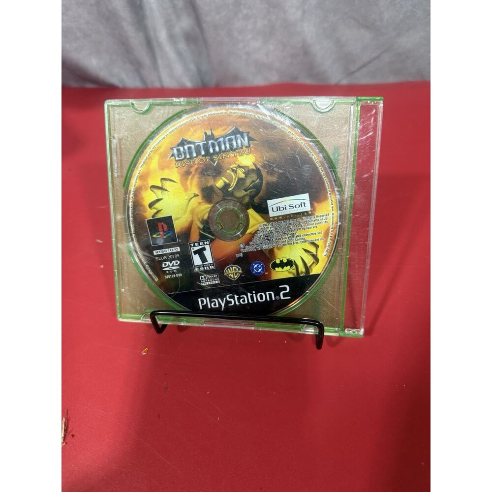 Batman: Rise of Sin Tzu (Sony PlayStation 2, 2003) PS2 *DISC ONLY!!